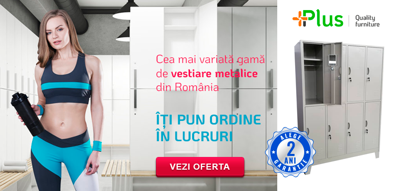 Vestiar metalic Plus la promotie!